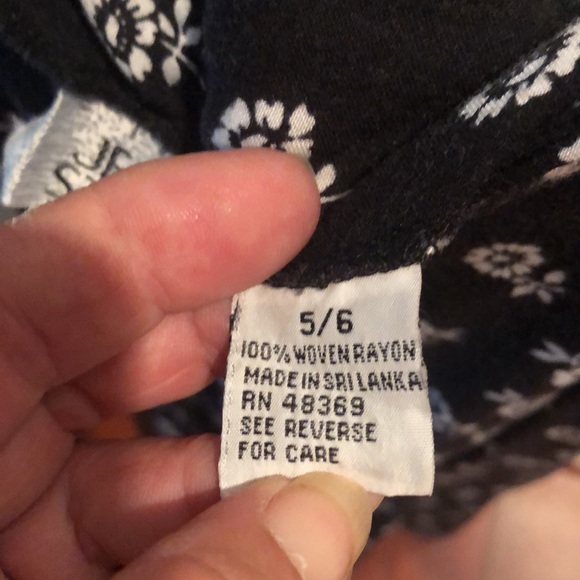 VTG Romper by Jessica Stevens Size 5/6 Floral Pattern - Picture 10 of 10